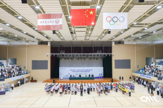 河南省第十五届运动会学生组毽球比赛在郑州工商学院举行