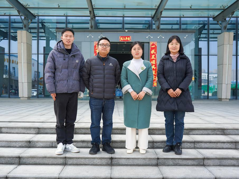 我校商学院赴郑州中大门教育科技有限公司开展访企拓岗活动