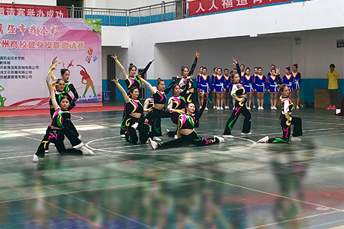 我院在2018年郑州高校健身操舞大赛中喜获佳绩