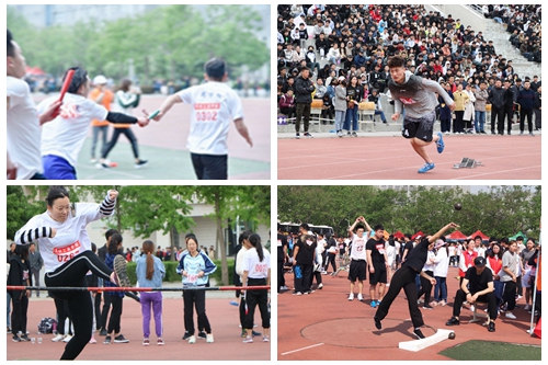 热烈祝贺商学院在第九届春季运动会中取得佳绩