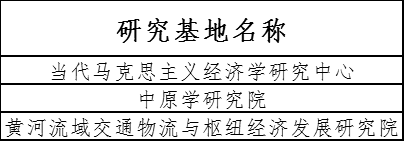 我校3个基地入选第一批郑州市哲学社会科学研究基地