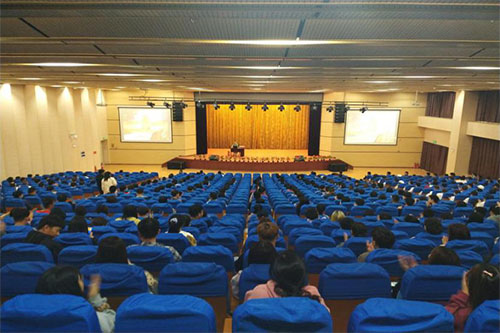 郑州工商学院本学期第一次消防知识培训会议