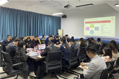 校长郭德欣一行深入人文艺术学院开展期中工作检查