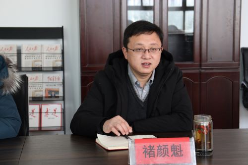三门峡社会管理职业学院电商学院郭利民院长一行3人莅校考察交流