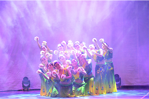 河南省第十六届大学生科技文化艺术节校园舞蹈大赛（专业组）在郑州工商学院成功举办