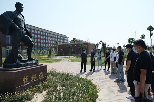 校长郭德欣一行到兰考学院调研指导书院制及校园党建思政文化建设工作