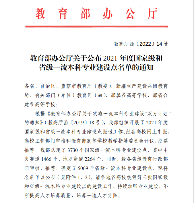 我校物流管理专业获批2021年度河南省一流本科专业建设点