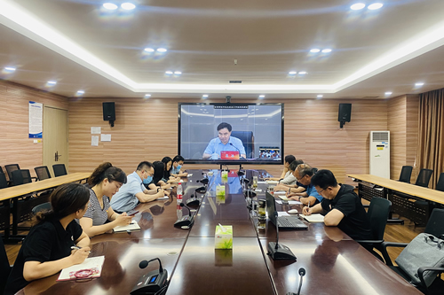 我校组织观看2022届全省高校毕业生就业工作推进会视频会议